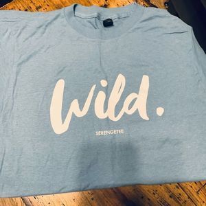 Soft new Serengetee wild short sleeves tee final sale